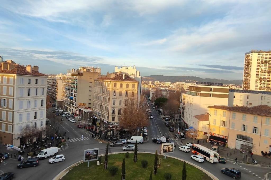 Vue Mer Et Et Notre Dame Centre Ville Avec Balcon Et Parking Marseille Exteriér fotografie