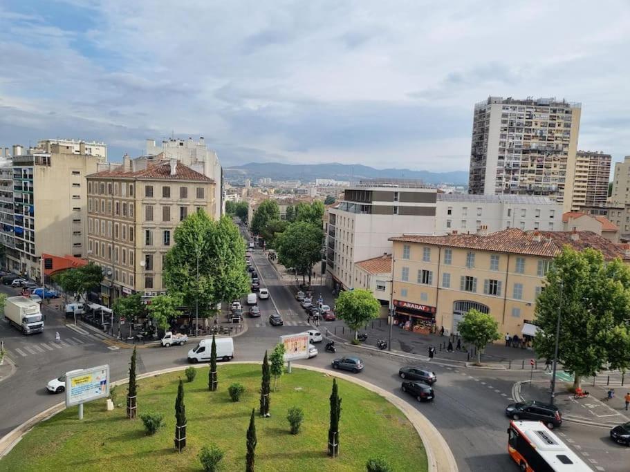 Vue Mer Et Et Notre Dame Centre Ville Avec Balcon Et Parking Marseille Exteriér fotografie